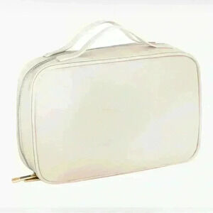 NWT Winkclique Cosmetic Bag Pearl Large Travel Accessory